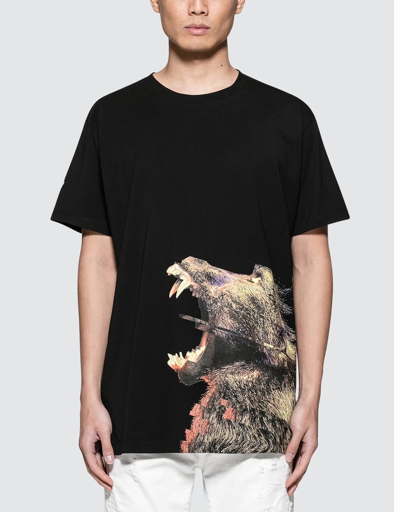 Tシャツ・カットソー Marcelo Burlon SHIRT WITH CHECK PRINT Marcelo Burlon County Of Milan Puma print cotton T-shirt