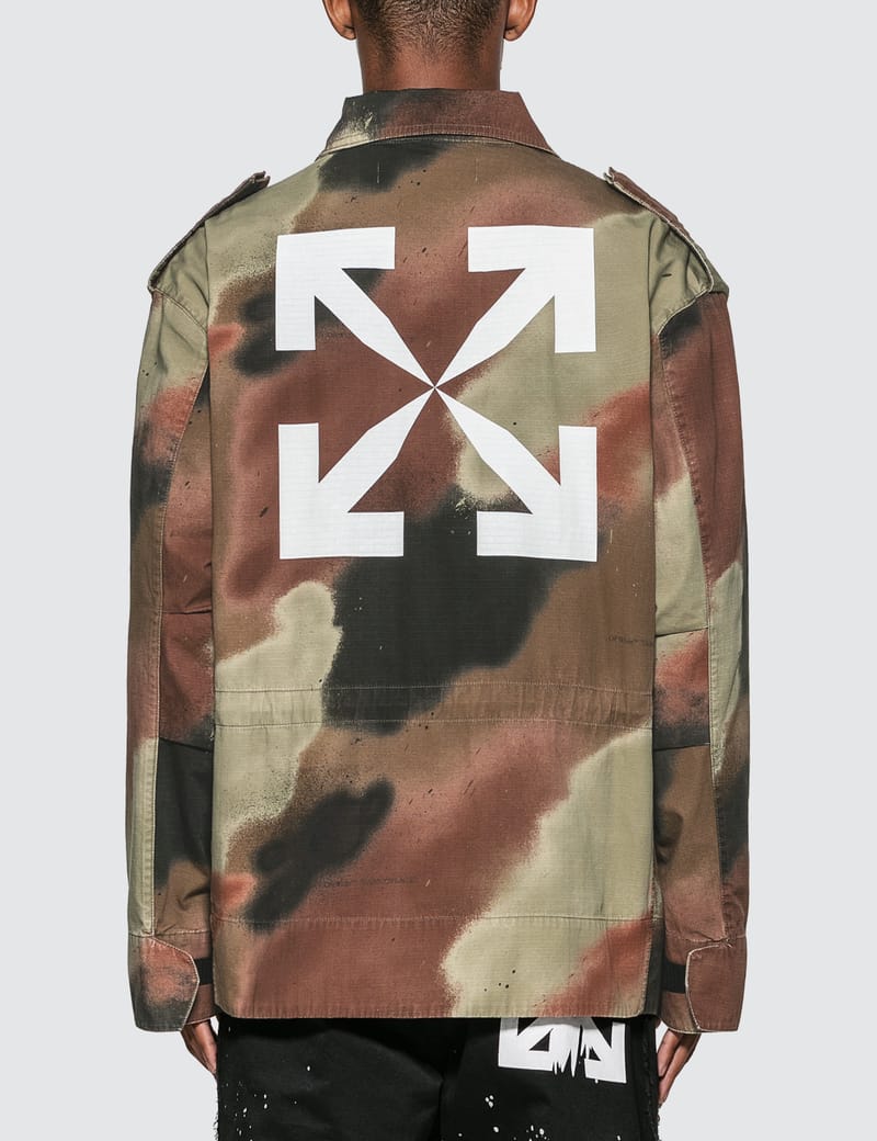 Off-White™ - Camo Arrow Field Jacket | HBX - ハイプビースト