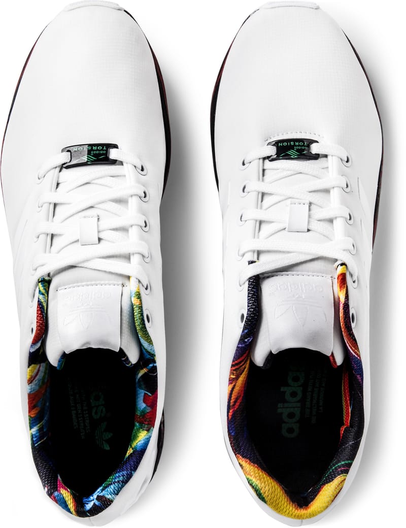 adidas Originals - White AF6325 ZX FLUX Sneakers | HBX