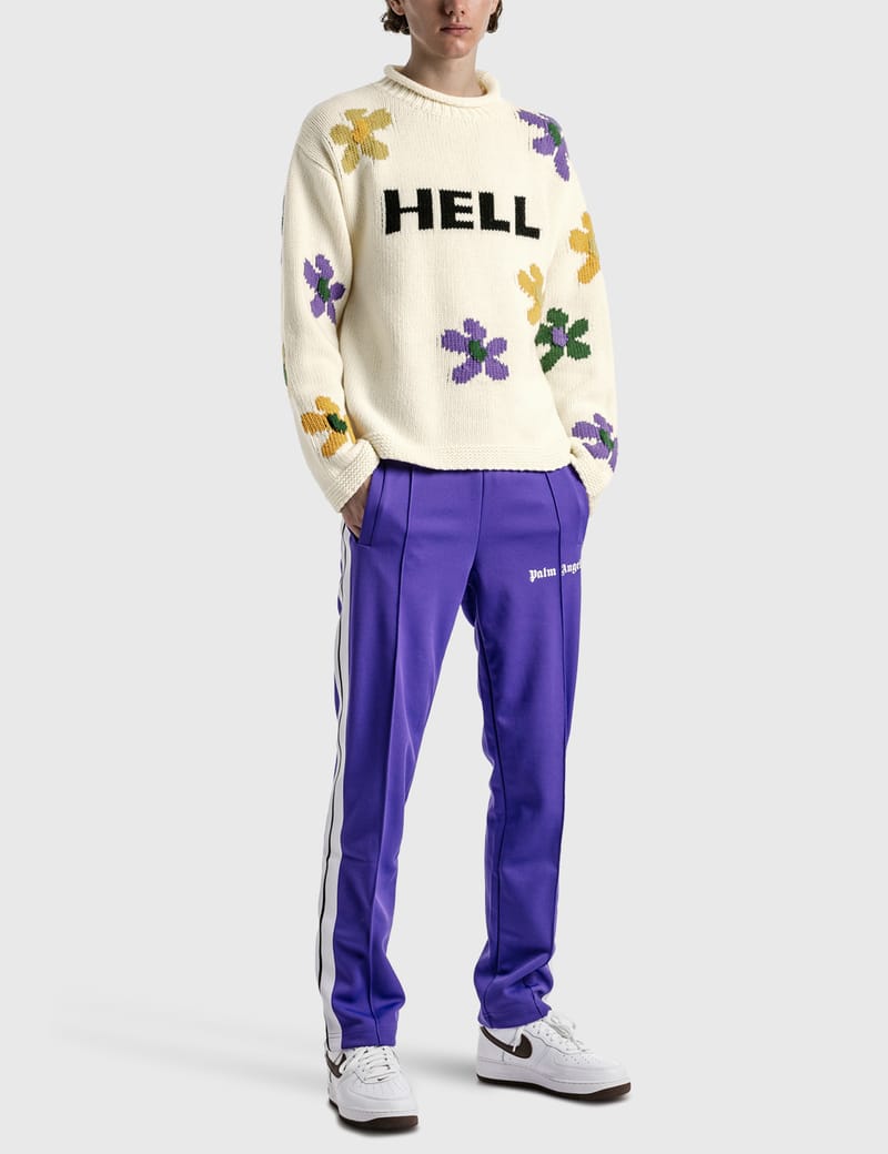 Palm Angels - Hell's Flower Sweater | HBX - Globally Curated