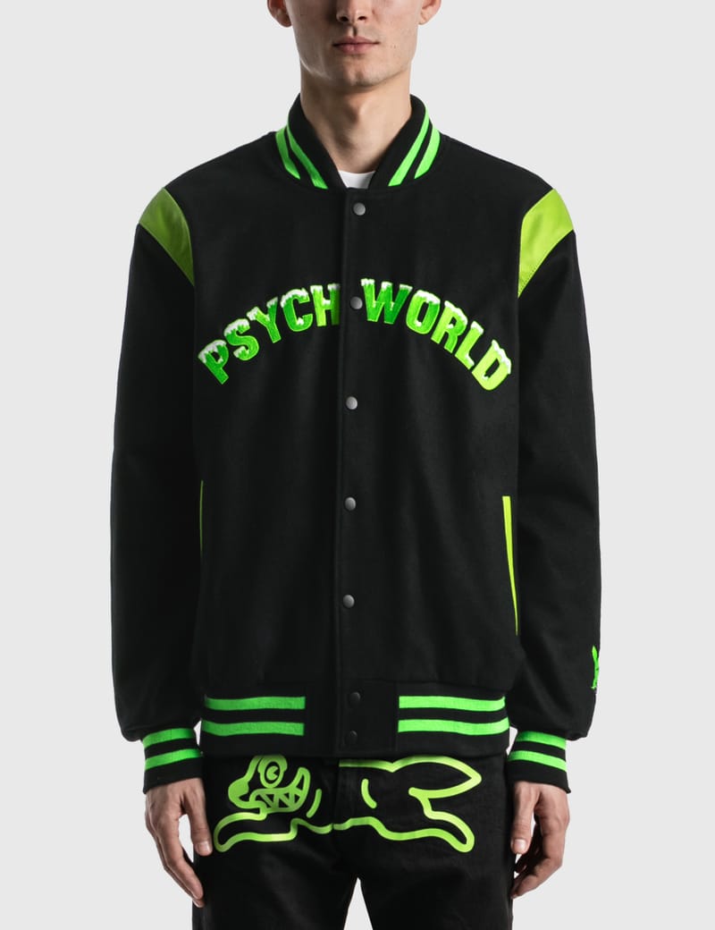 Icecream - Icecream × Psychworld Varsity Jacket | HBX