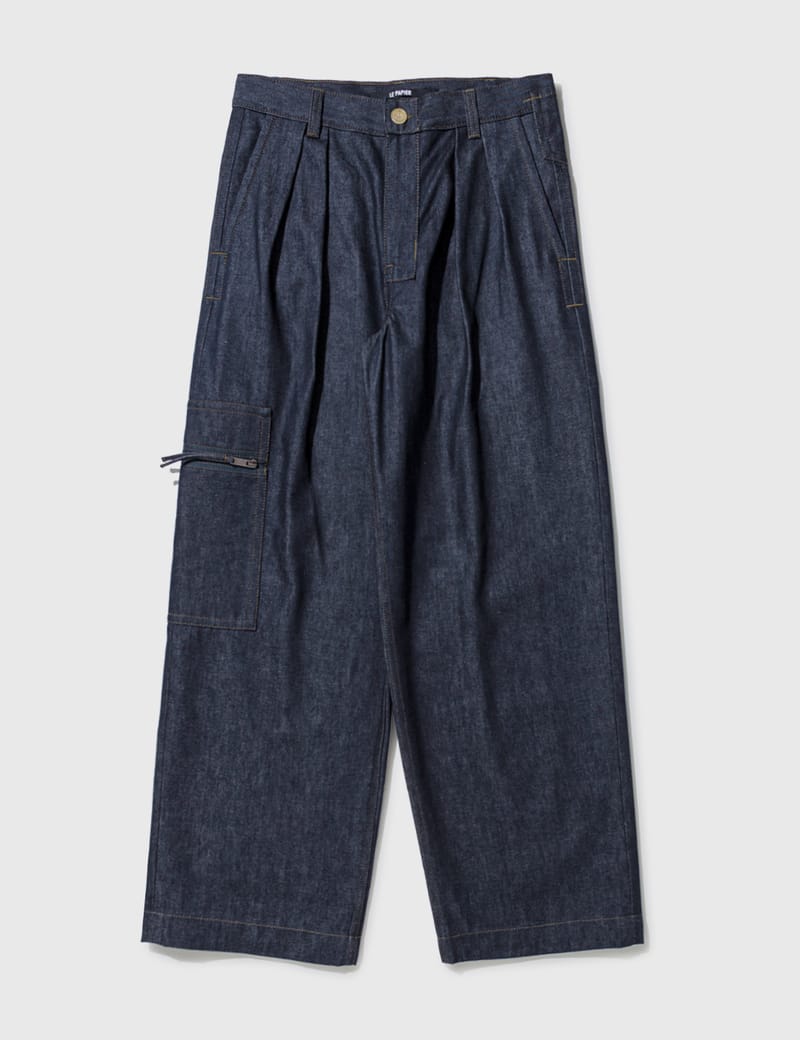 Jacquemus - Le de Nîmes Bicou Cargo Jeans | HBX - Globally