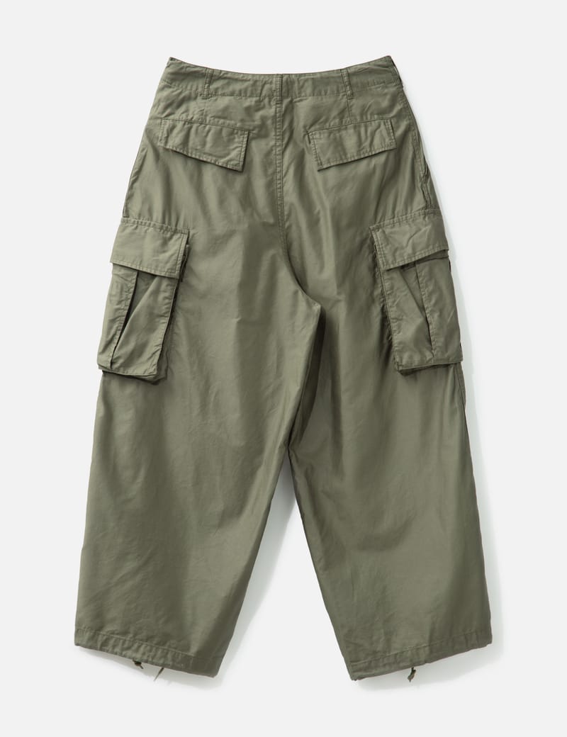 Needles H.D. Pant - Made in Japan relaxed cotton cargo pants | HBX