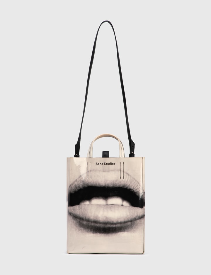 Acne Studios Acne Studios Baker Lips Print Tote Bag Hbx Hypebeast