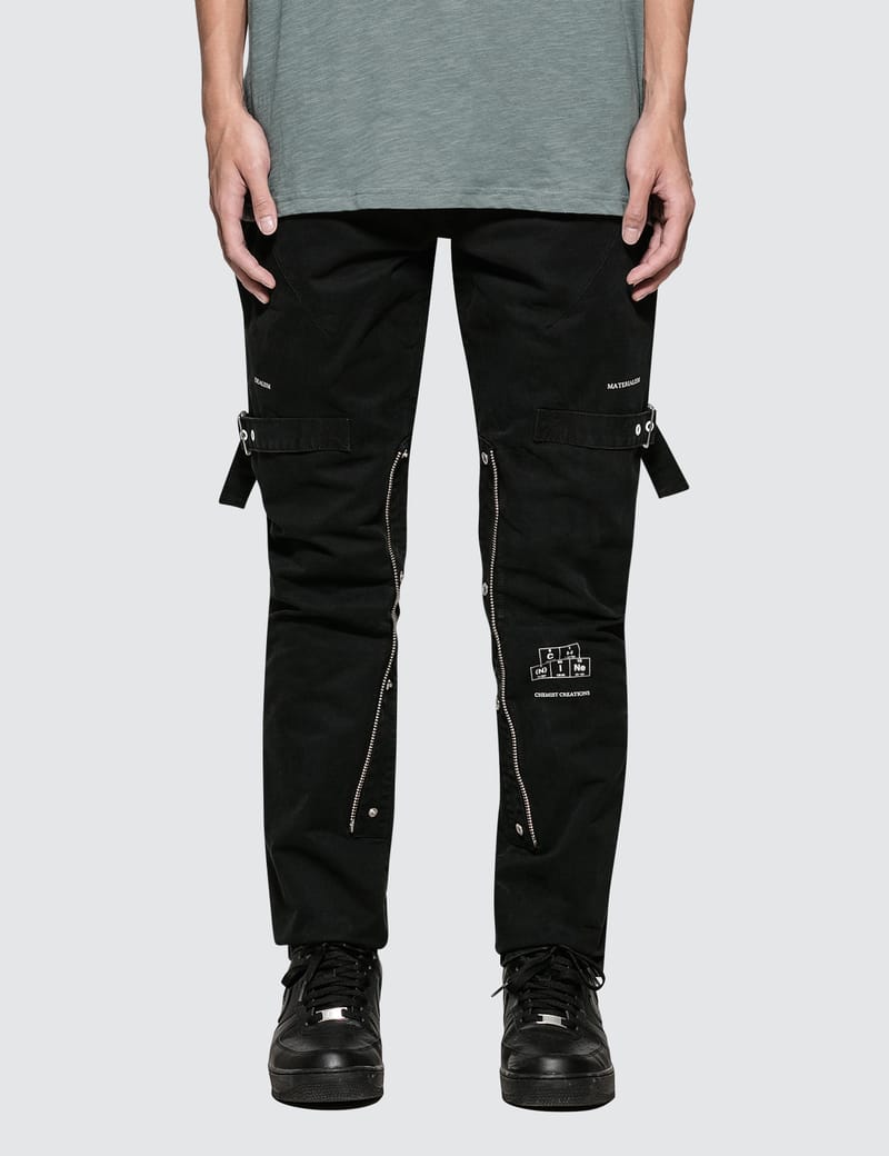 C2H4 Number N ine x C2H4 Guitar Blueprint Punk Cargo Pants