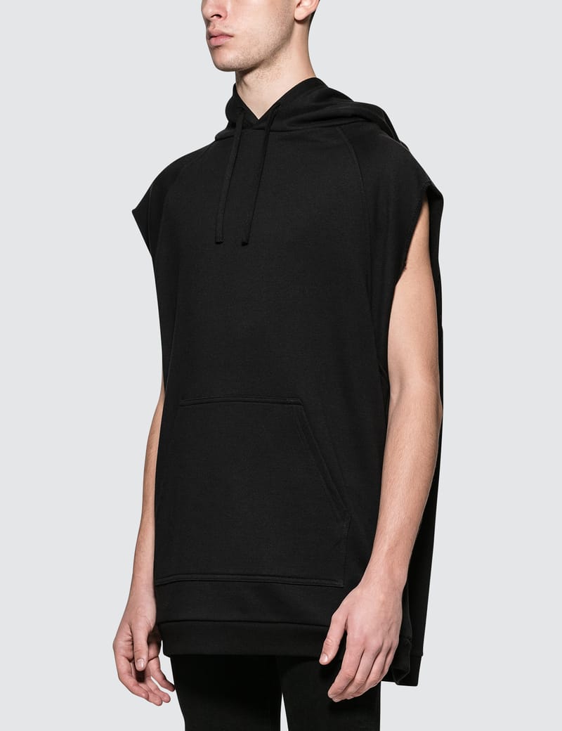 Raf Simons - Sleeveless Hoodie | HBX - Globally Curated