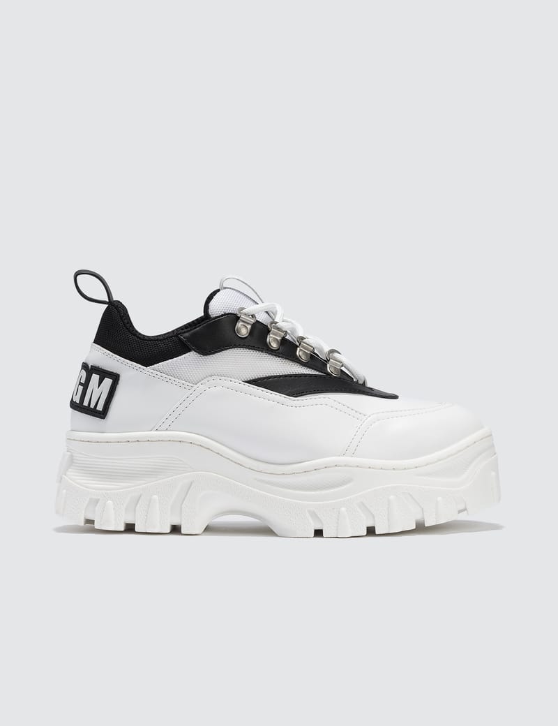 Msgm best sale platform sneakers