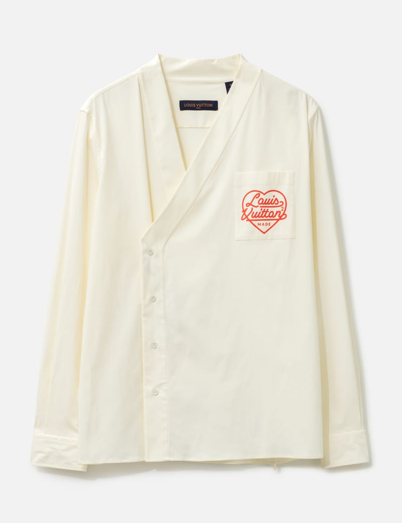 Louis Vuitton Nigo Dragon Kimono Shirt - Beige, brand-tagged