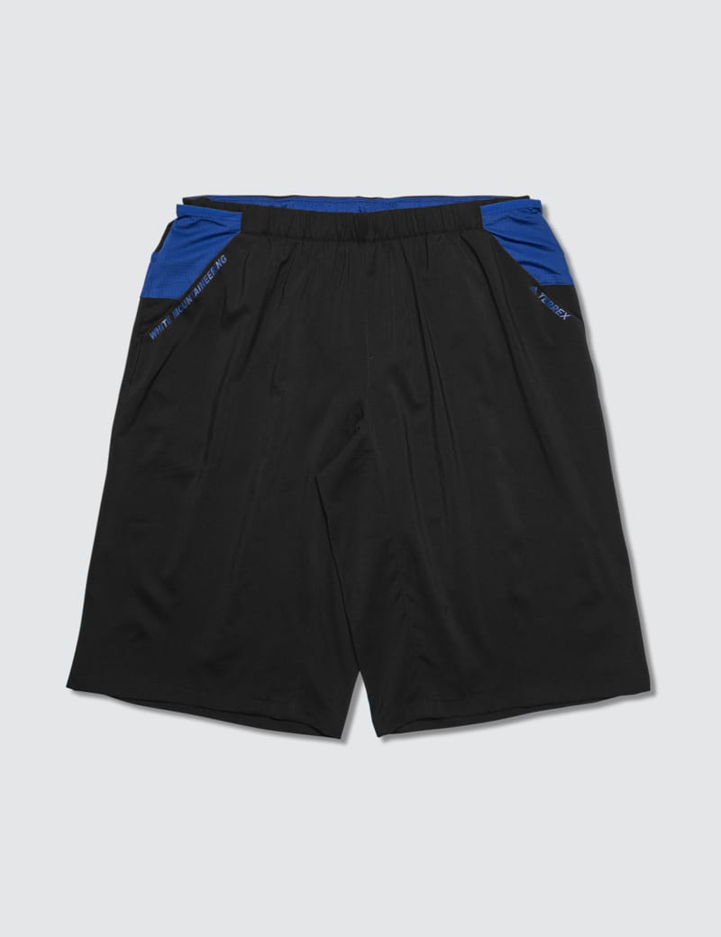 Adidas white shop mountaineering shorts