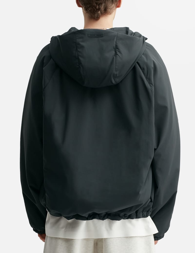 Fear of God Essentials Tech Nylon Half Zip Anorak - Water