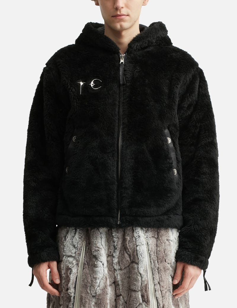 ジャケット・アウター Thug Club REVERSIBLE SHEARLING JACKET THUG CLUB TC Reversible Shearling Jacket - Oversized, double-sided