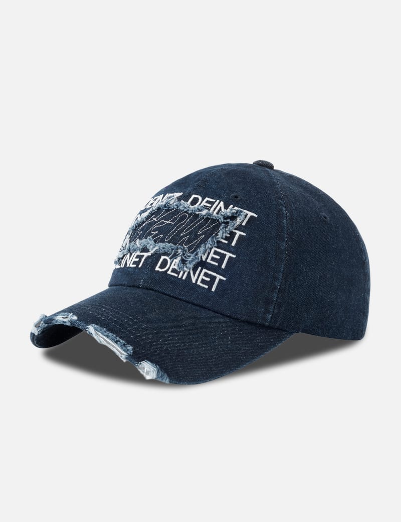 DEINET YEONJUN GGUM X DEINET Ball Cap - デニム生地の6パネル刺繍