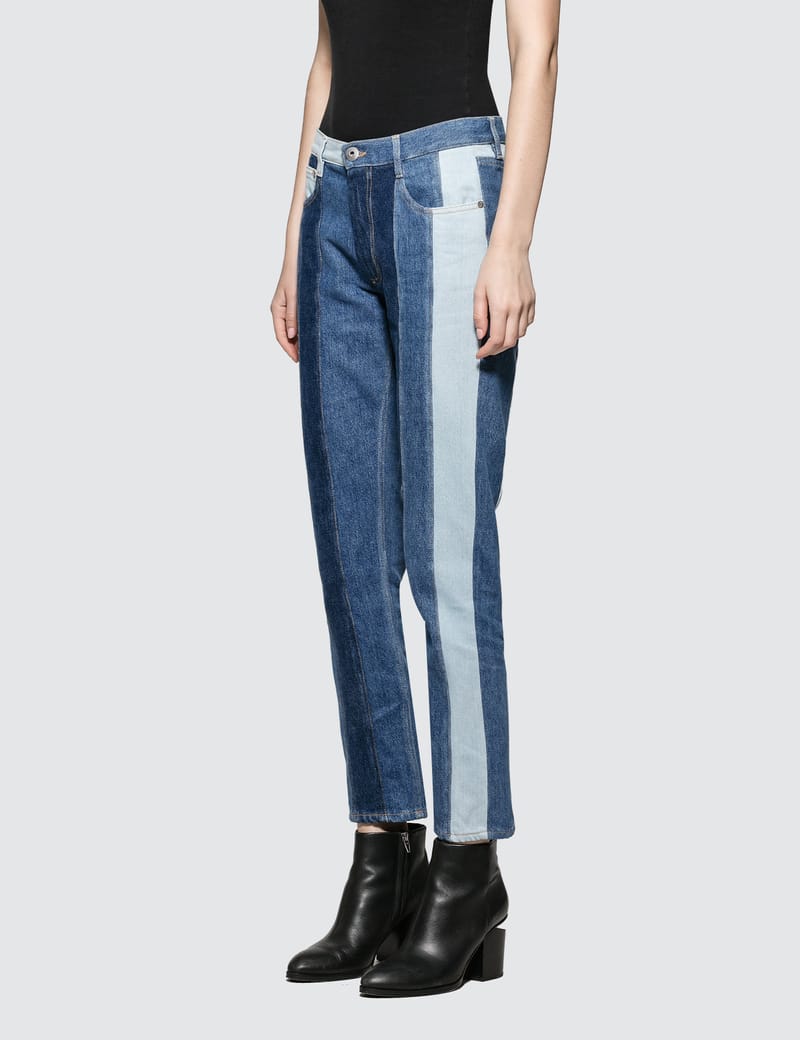 Maison Margiela - Patchwork Jeans | HBX - Globally Curated