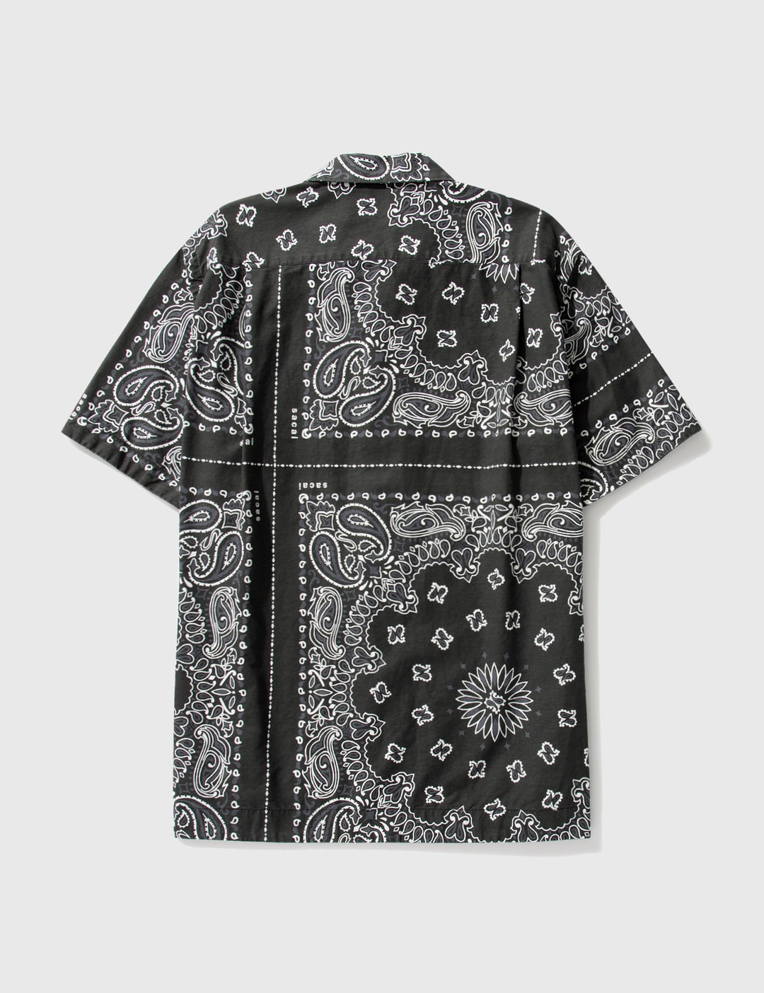 Sacai - Bandana Print Shirt | HBX - Globally Curated Fashion and ...