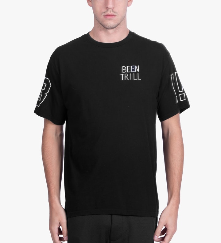 BEENTRILL ■Gold Hashtag Oversized Fit T-Shirt■送料込 BEENTRILL - Black Terminal 1 S/S T-Shirt | HBX - Globally
