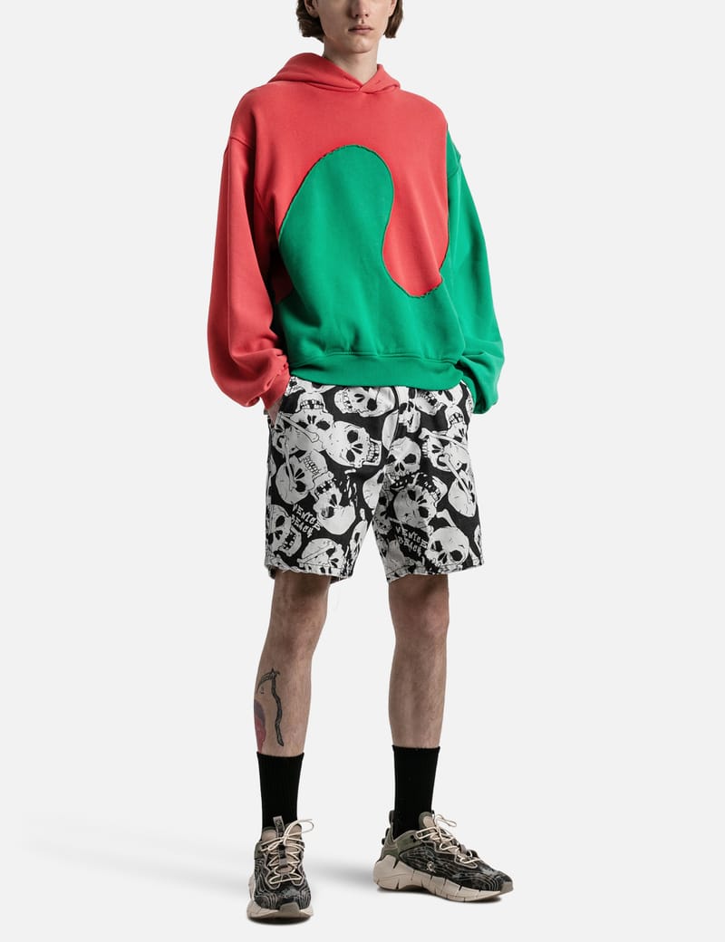 ERL - UNISEX SWIRL FLEECE HOODIE JERSEY | HBX - ハイプ