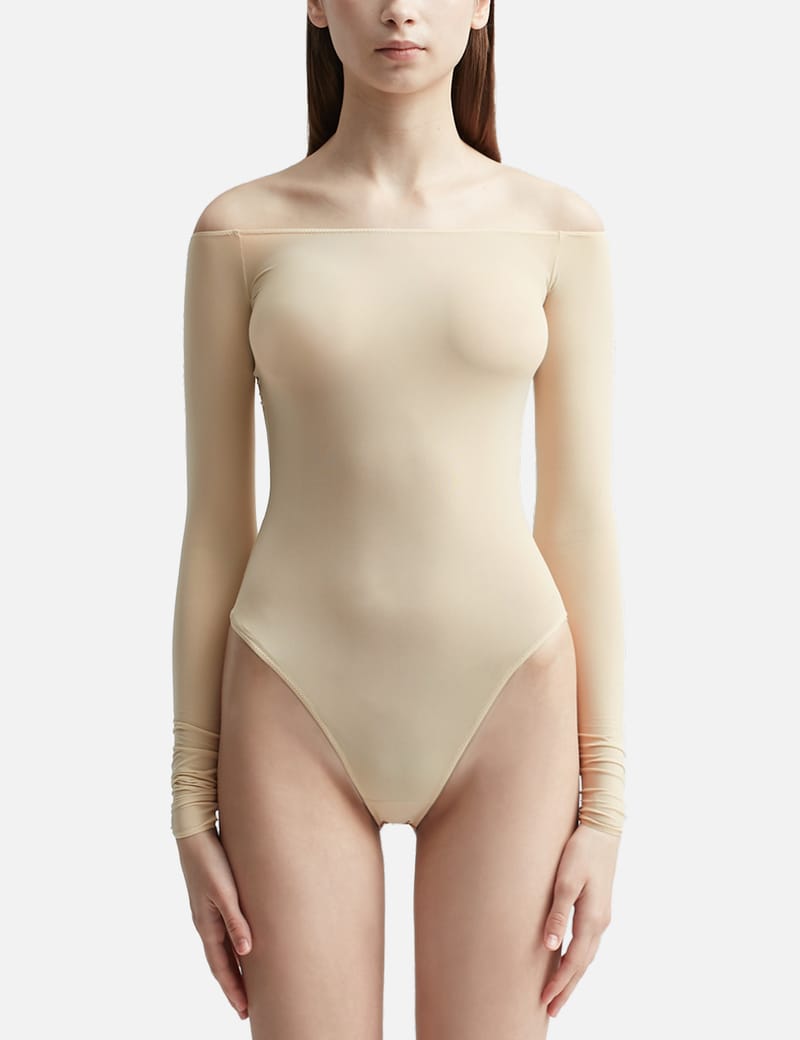 MM6 Maison Margiela - Long Sleeve Bodysuit | HBX - Globally