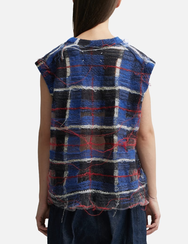 Maison Margiela - Distressed Knit Tank | HBX - Globally Curated 