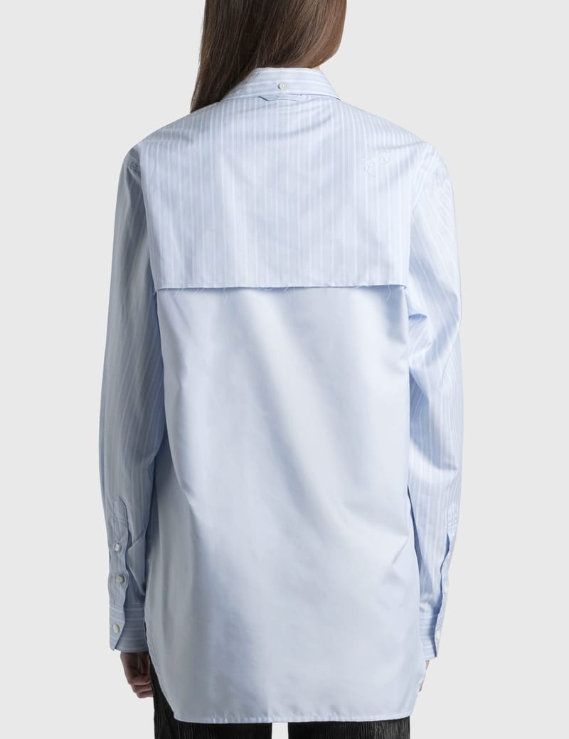 【ADER ERROR】ストライプシャツ L ☆関税込☆Ader Error x Zara☆Striped Poplin Shirt Stripe