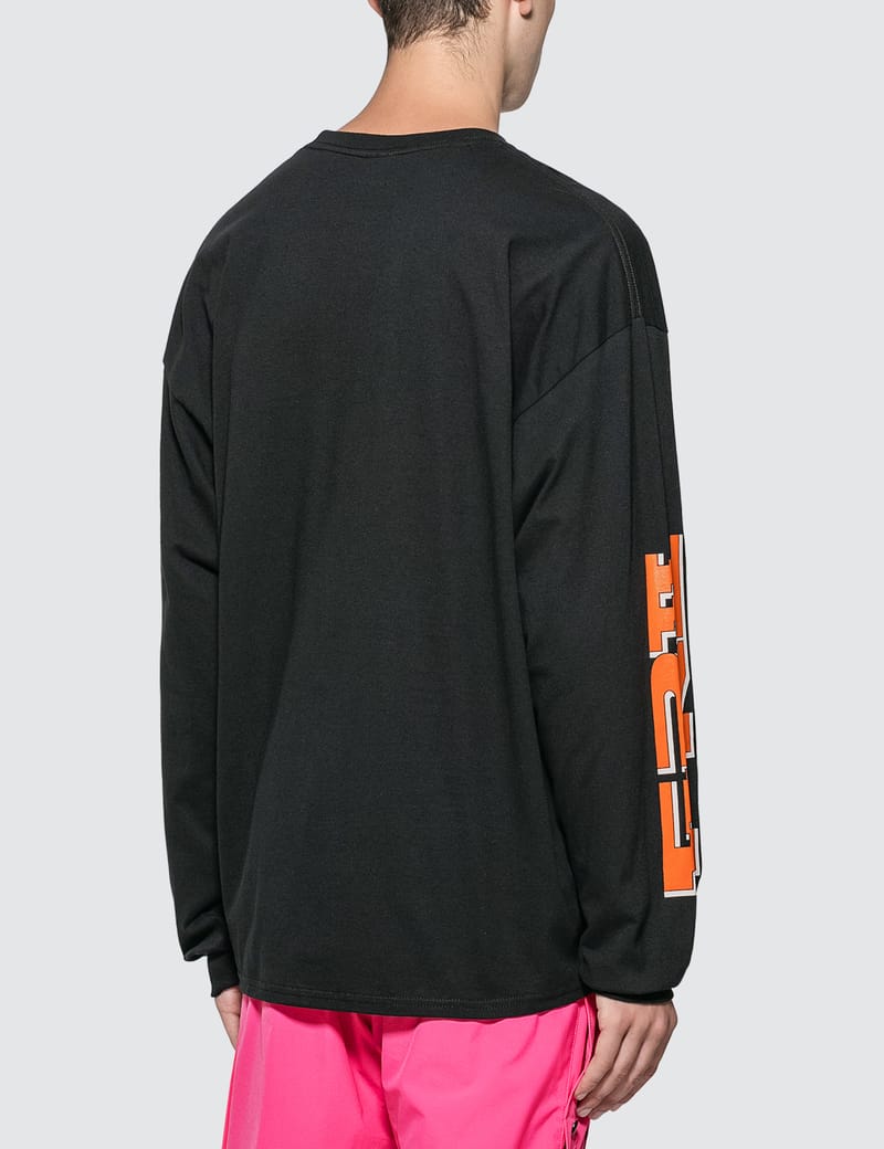 【FR2港限定】StuffedToy Long-sleev ロンＴ 黒 ZUTOMARUKI Long Tee(Black) - ZUTOMAYO MART