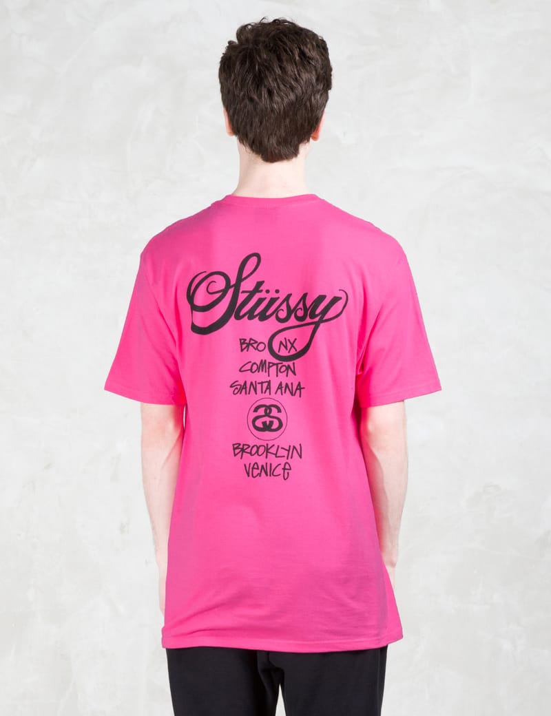Stüssy - World Tour T-Shirt | HBX - Globally Curated Fashion