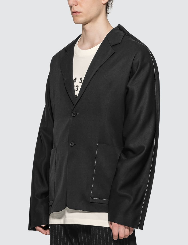 Maison Margiela - Oversized Wool Blazer | HBX - Globally Curated