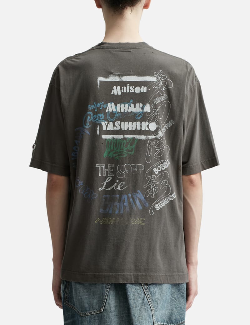 Maison Mihara Yasuhiro - Distressed T-shirt | HBX - Globally