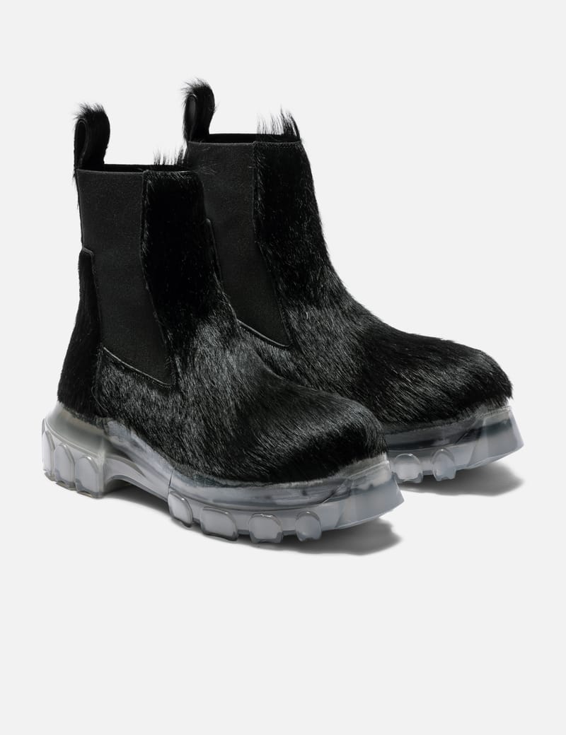 Rick Owens Beatle Bozo Tractor Boots - Black, brand-new with