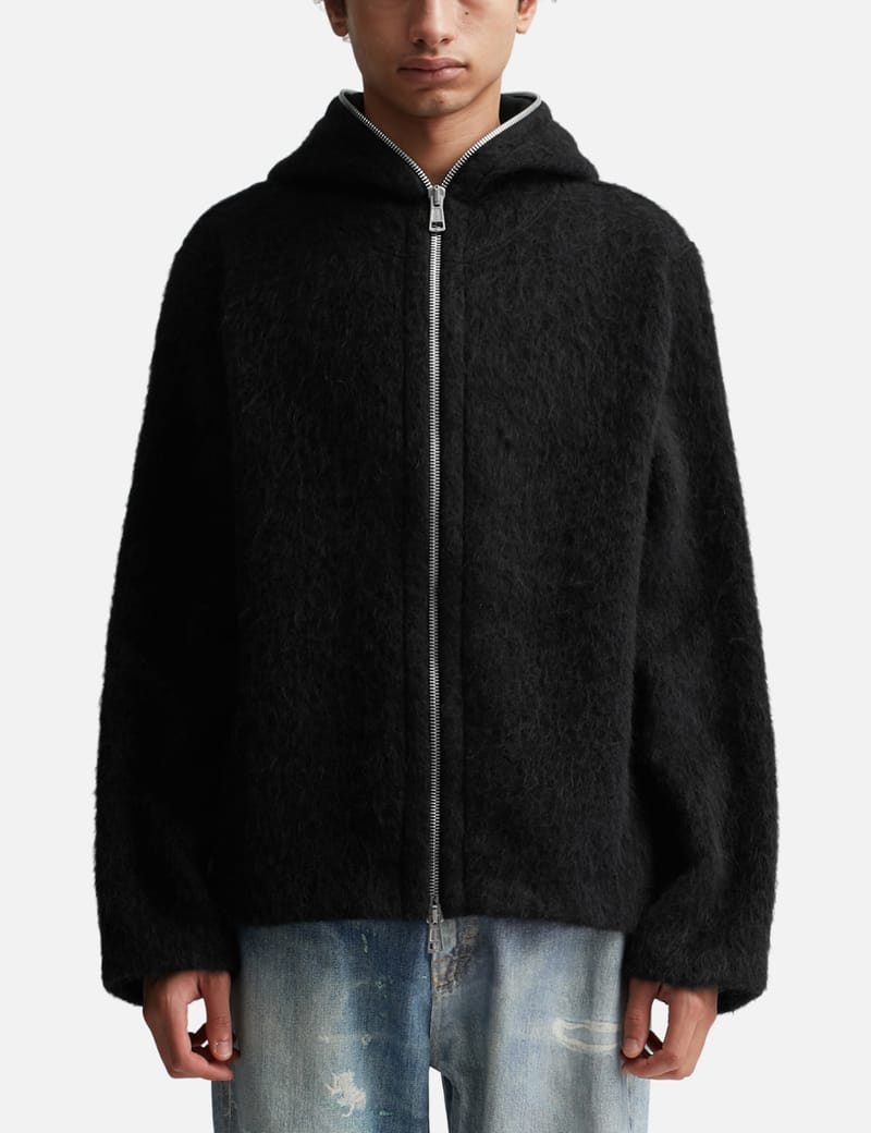 【23aw】CROPPED DUFFEL Peafowl Bath Wool Our Legacy - Cropped Duffel Peafowl Bath Wool