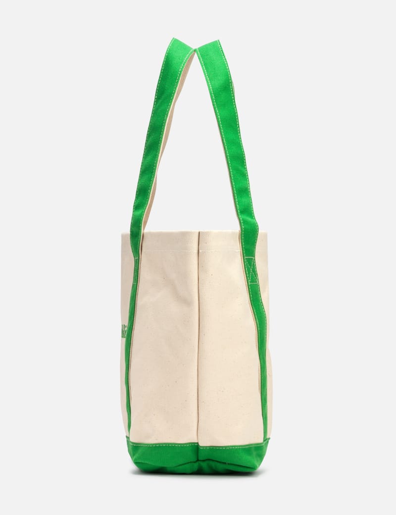 Sporty & Rich - Serif Logo Two-Tone Tote | HBX - Globally Curated