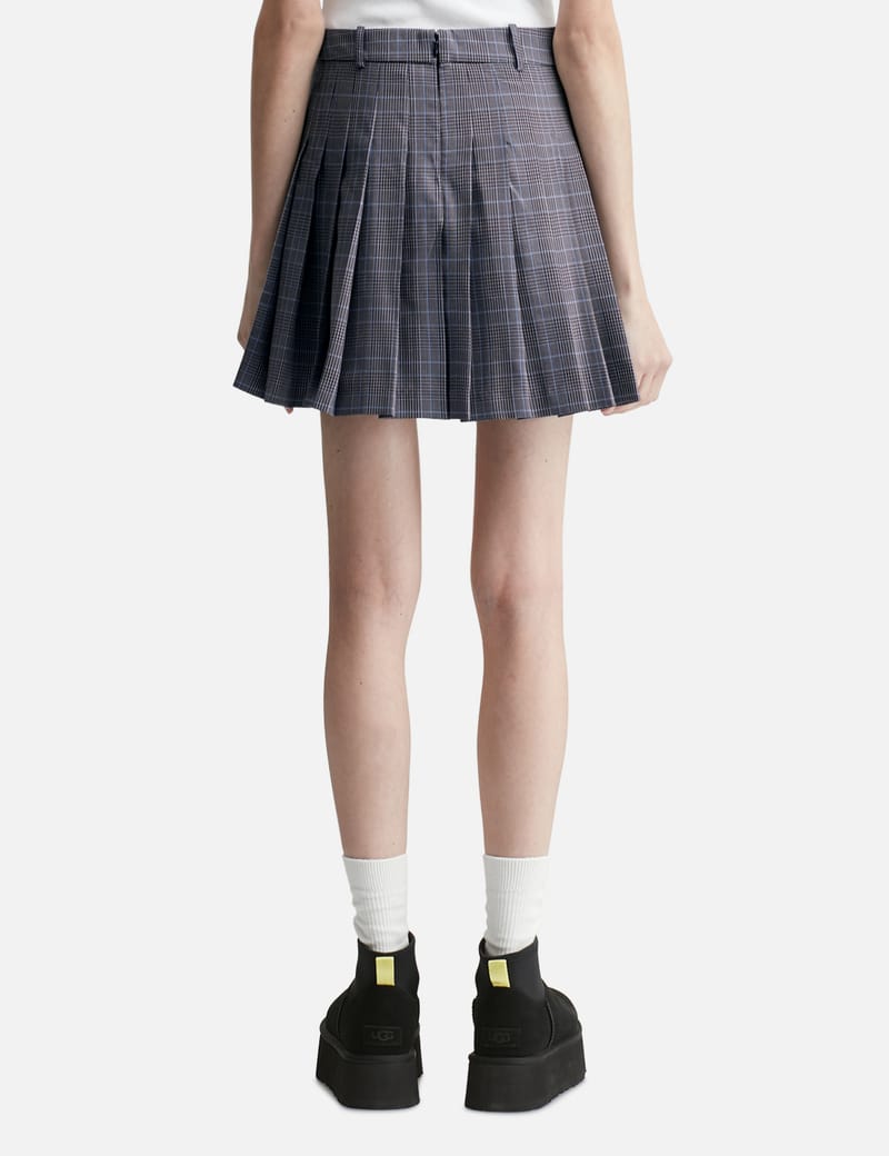 Maison Kitsuné Mini Pleated Skirt - 日本製ウール混のプリーツミニ