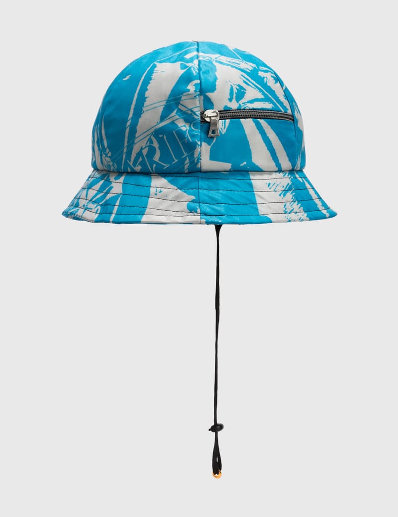 Aries - Crinkle Nylon Bell Bucket Hat | HBX - Globally Curated
