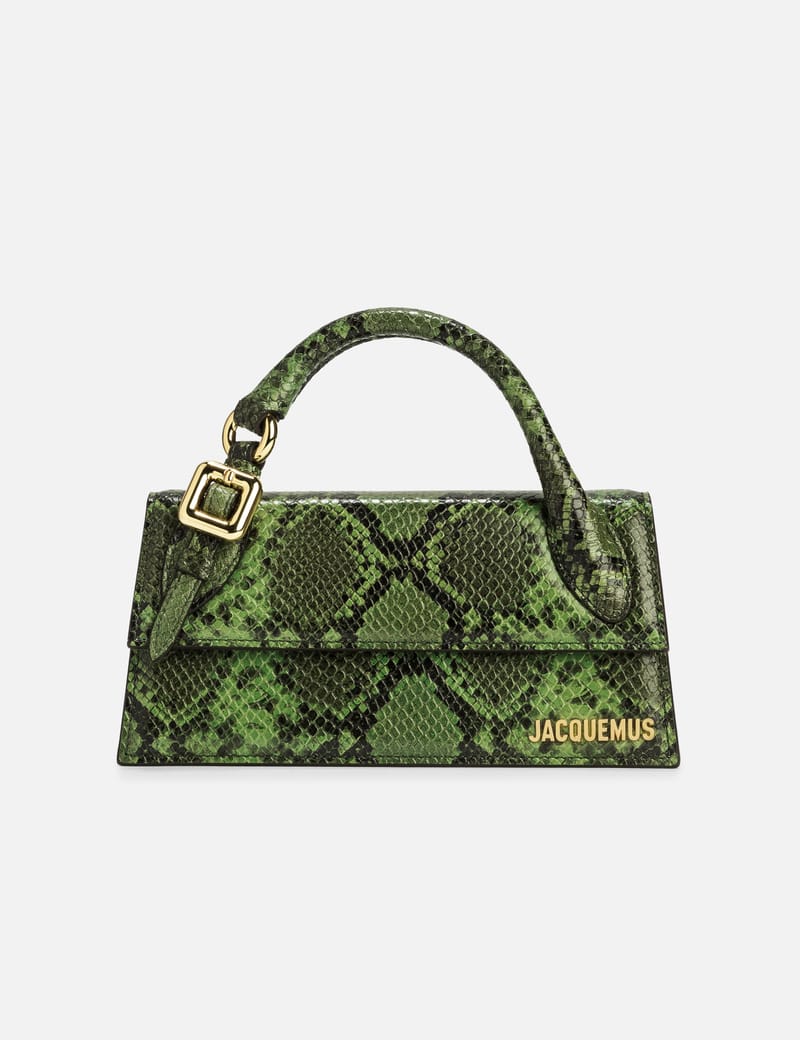 ショルダーバッグ・ポシェット JACQUEMUS LE CHIQUITO LONG BOUCLE Le Chiquito Long Boucle leather shoulder bag in black