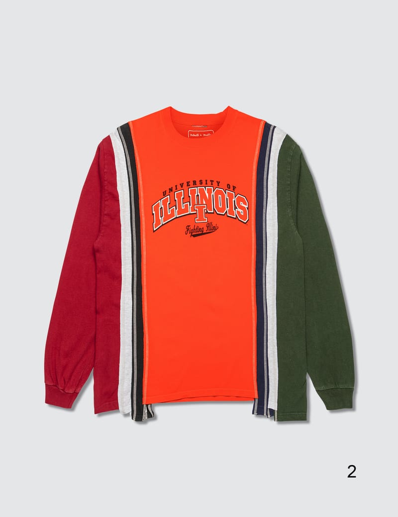 Needles - 7 Cuts College Long Sleeve T-shirt | HBX