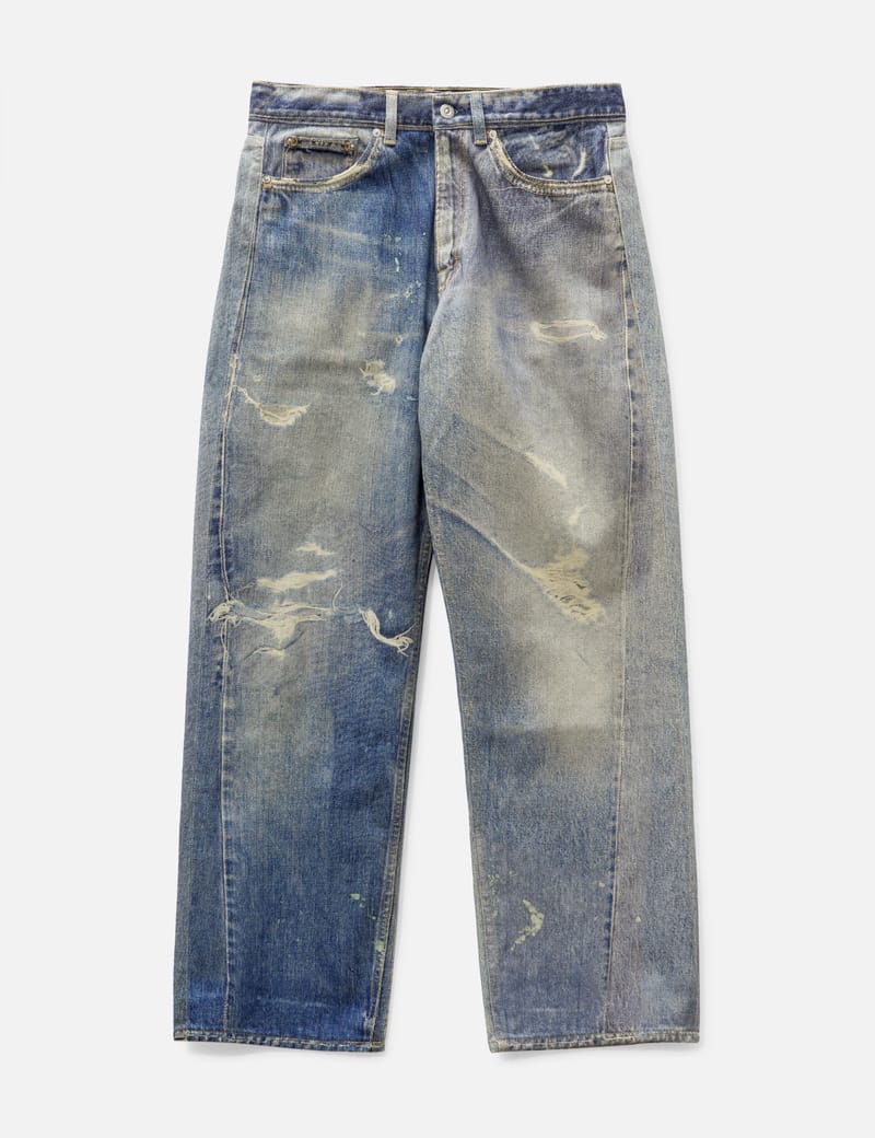 サイズはSサイズ LEX lightning remake custom denim pants | www