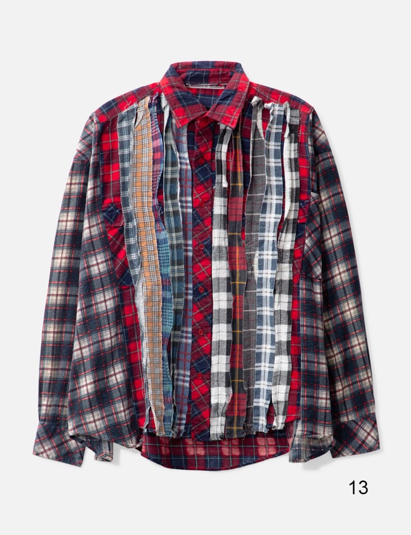 Needles - Ribbon Wide Flannel Shirt | HBX