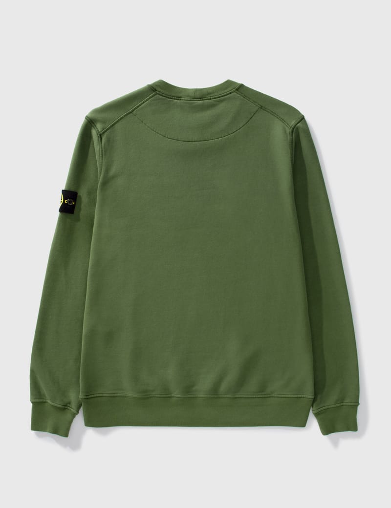 Stone Island Cotton Sweatshirt HBX Globally Curated Fashion