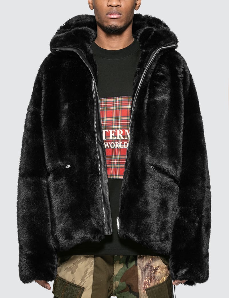 豊富なギフト 正規SUPREME Faux Fur Zip Up Cardigan changeyourworld