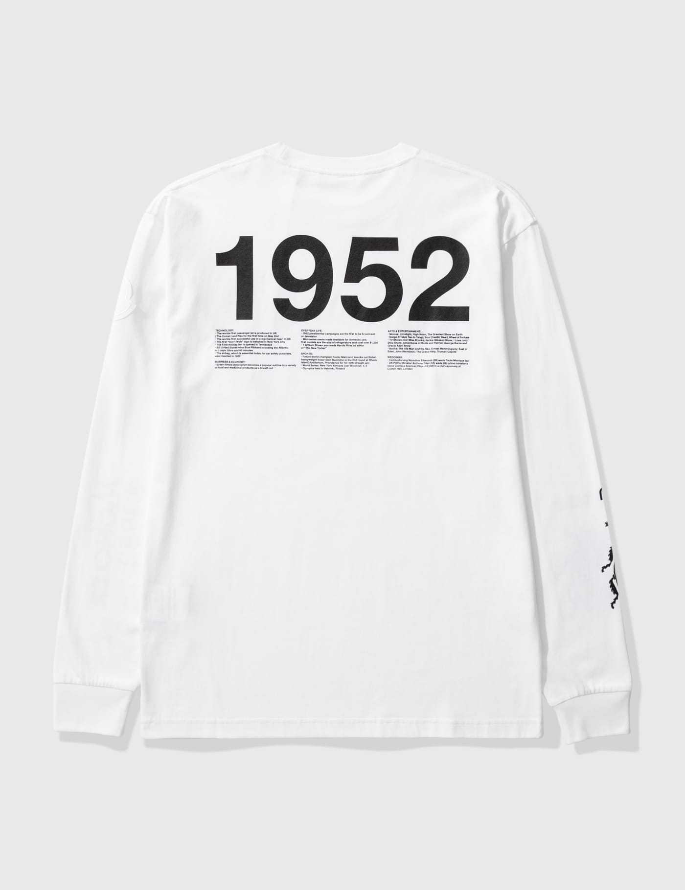 Moncler Genius - ロゴ ロングスリーブ Tシャツ | HBX - ハイプ
