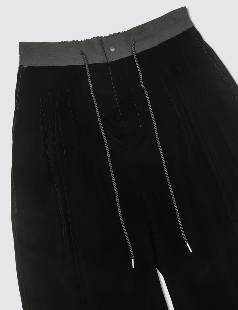 Sasquatchfabrix. - Velvet Wide Pants | HBX - Globally Curated