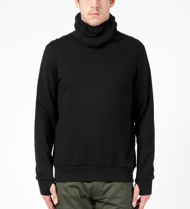 Maharishi - Black Maha Visor Sweater | HBX - Globally Curated