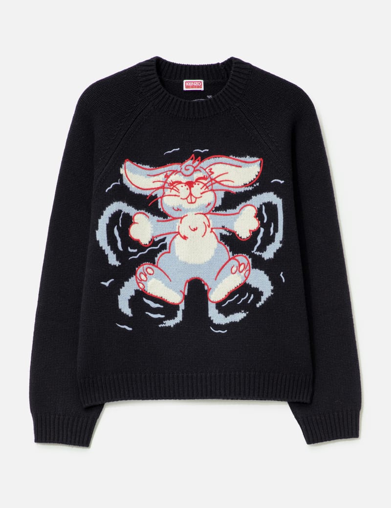 'KENZO WINTER HOLIDAYS' スノーグローブ 最新作 Kenzo 'Kenzo Winter Holidays' Embroidered Jumper - 100% wool