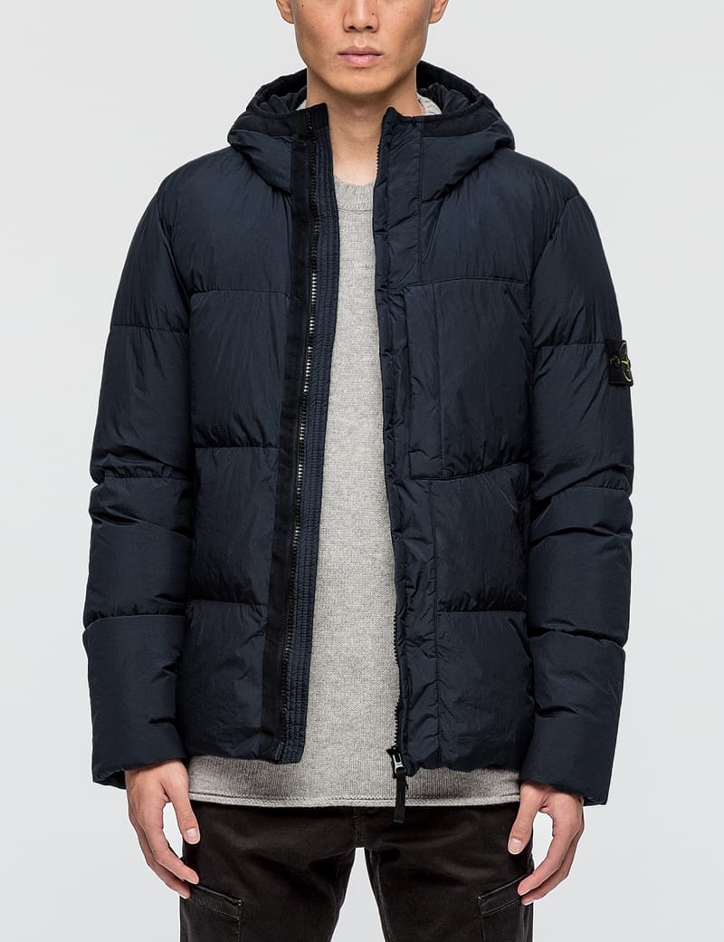 Stone Island - Crinkle Reps Ny Down Jacket | HBX