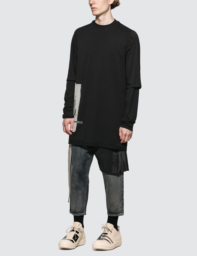 【関税込】Rick Owensリックオウエンス DRKSHDW HUSTLER Tシャツ Rick Owens DRKSHDW リックオウエンス ダークシャドウ SS24