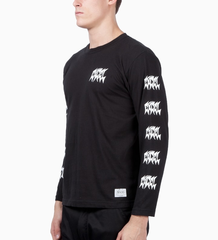 FUCT SSDD - Black FUCT SSDD X EXCEL L/S T-Shirt | HBX