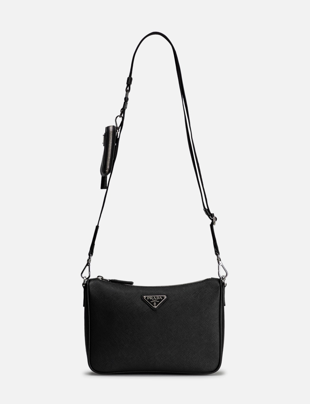 Prada Saffiano Leather Shoulder Bag HBX Globally Curated Fashion