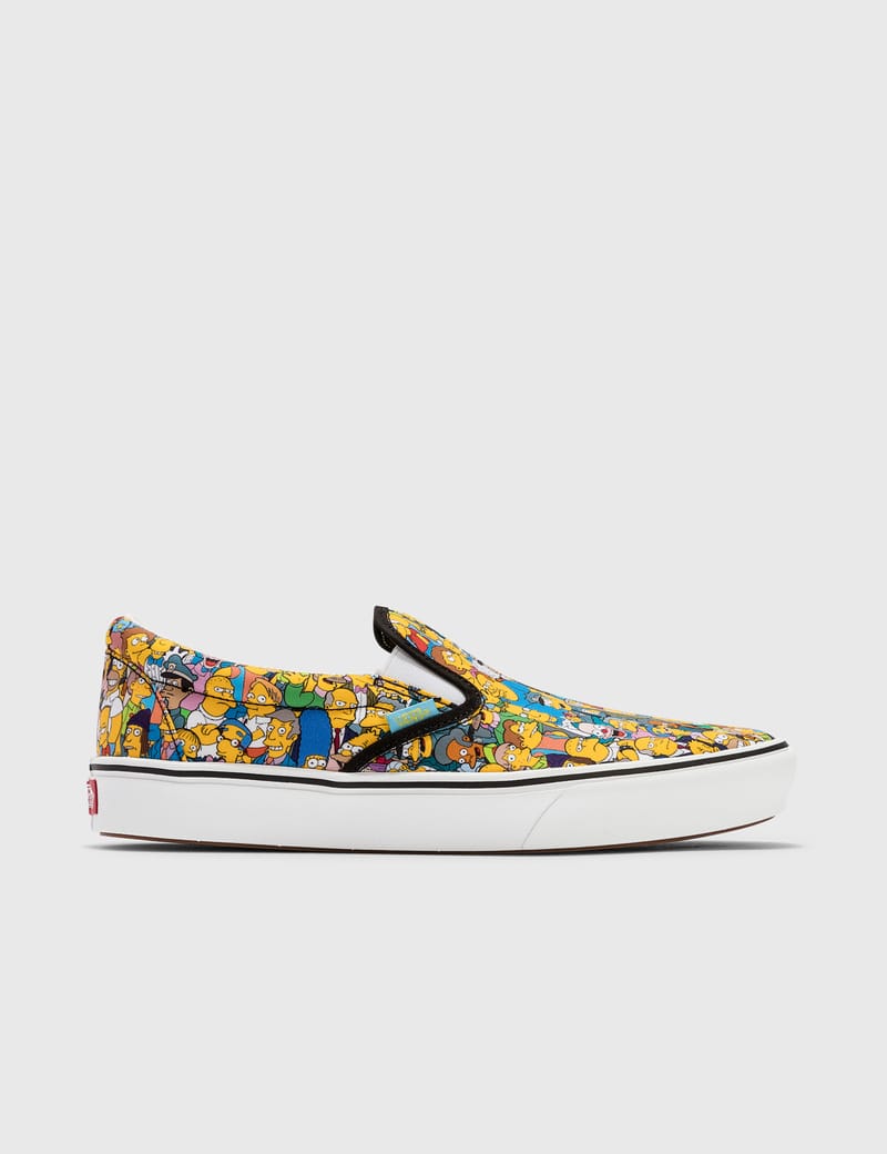 Vans discount comfycush simpsons