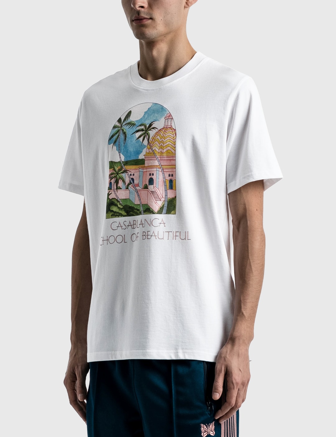 Casablanca - School Of Beautiful Printed T-shirt | HBX - Globally ...