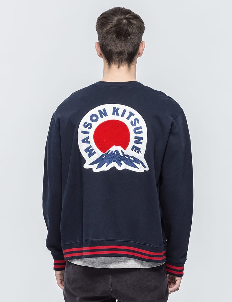 Maison Kitsuné - Mont Fuji Teddy Jacket | HBX