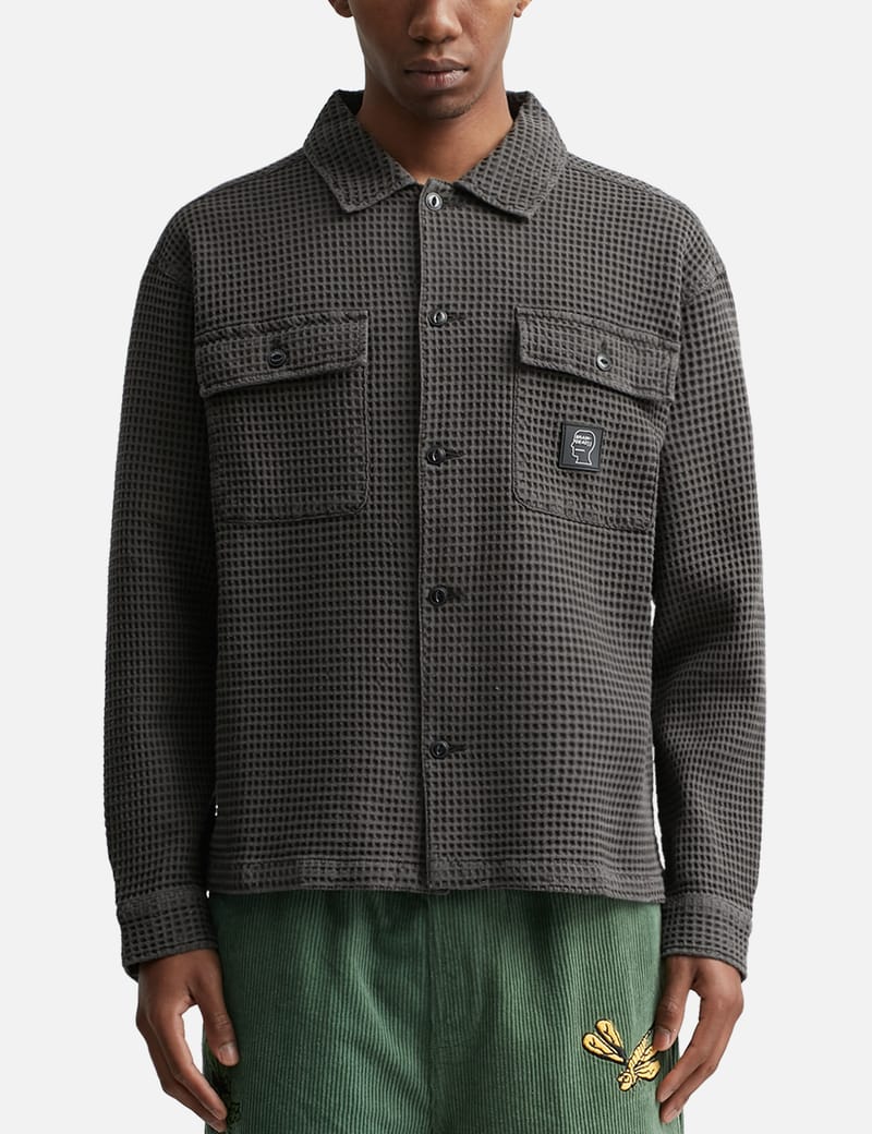 Brain Dead - Waffle Button Front Shirt | HBX